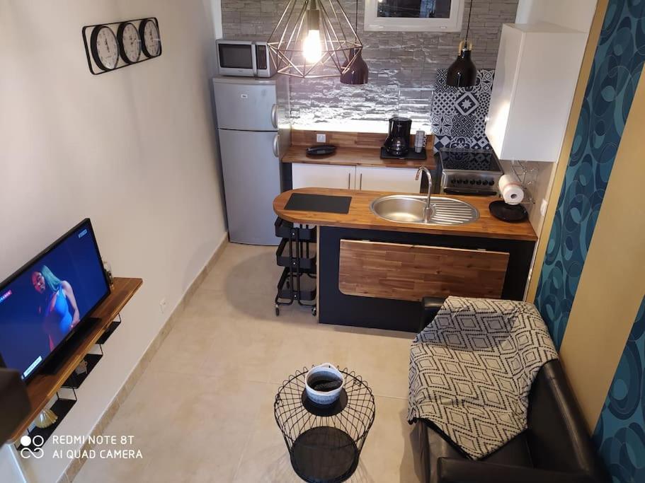 Duplex Avec Jardin, Proche Village Калензана Екстериор снимка