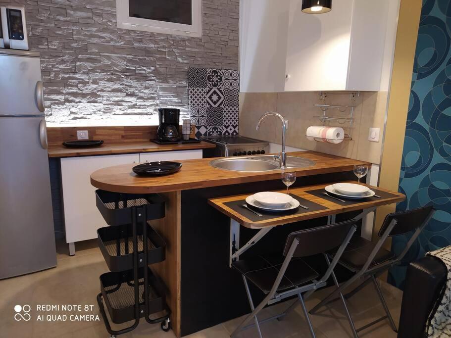 Duplex Avec Jardin, Proche Village Калензана Екстериор снимка