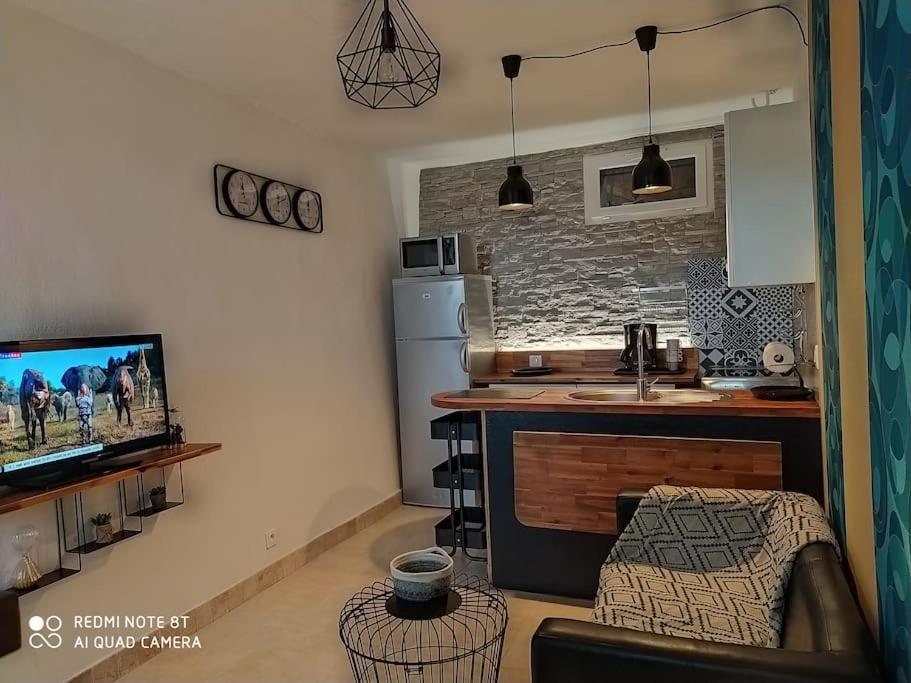 Duplex Avec Jardin, Proche Village Калензана Екстериор снимка